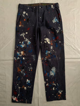 Load image into Gallery viewer, 2011 CDGH Navy Paint Splatter Pants - Size L