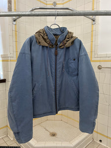 aw1983 Armani Padded Cropped Bomber with Hidden Hood in Backzip - Size L