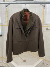 Load image into Gallery viewer, 1980s Marithe Francois Girbaud x Momentodue Double Layered Wool Jacket in Military Green - Size M