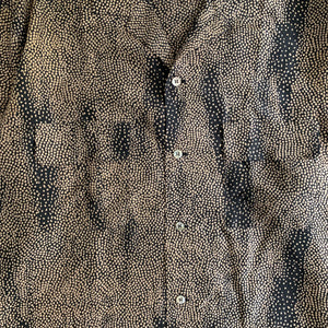 ss1993 Yohji Yamamoto Silk Camo Shirt - Size XL