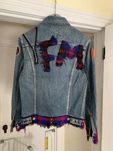 2000s Yohji Yamamoto x Spotted Horse Patchwork & Reconstructed Denim Jacket - Size M