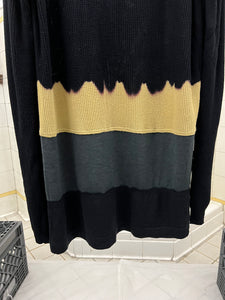 aw1993 CDGH+ Oversized Mockneck Bleached Knit Sweater - Size XL