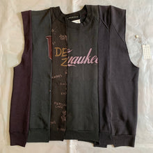 Load image into Gallery viewer, aw2004 Margiela Artisanal Reconstructed Cutoff Crewneck Sweater - Size L