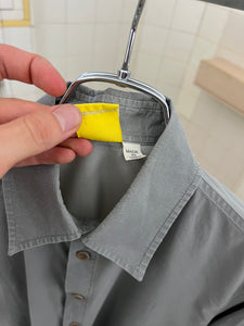 2000s Mandarina Duck 'Light Fiberduck' Short Sleeve Shirt - Size M