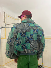 Load image into Gallery viewer, aw1992 Issey Miyake Crinkled Gauze Bomber Jacket - Size M