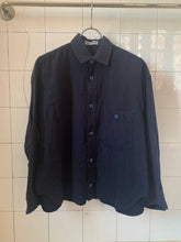 Load image into Gallery viewer, aw1994 Issey Miyake Soft Faded Navy Shirt - Size M