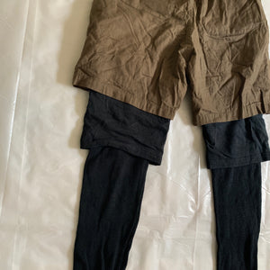 2000s Vintage Gomme Homme Layered Shorts - Size M