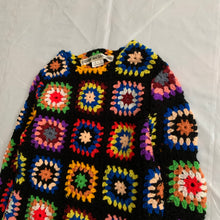 Load image into Gallery viewer, 2009 CDG Hand Knitted Floral Sweater - Size S