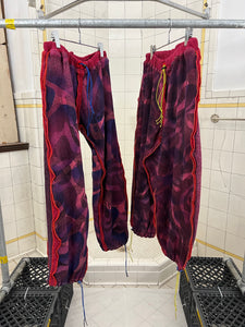 Seeing Red Baggy Airbrushed Camo Sweats