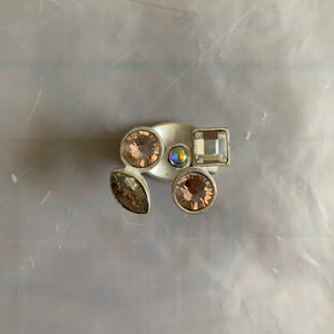 2000s Margiela Jeweled Ring - Size OS