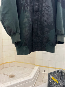 1980s Issey Miyake Snake Skin Printed Sweatshirt - Size  S