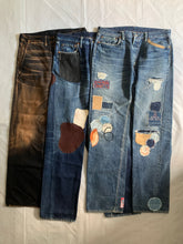 Load image into Gallery viewer, 2000s Yohji Yamamoto x Spotted Horse Repaired Distressed Denim - Size L