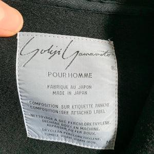 aw1990 Yohji Yamamoto Wool "Yohji Yamammamamo" Chore Jacket - Size M