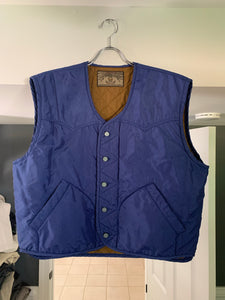 1990s Armani Quilted Textured Nylon Vest - Size L