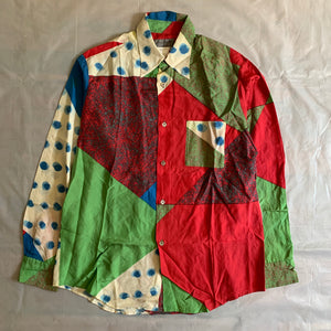 ss2002 Yohji Yamamoto Hand Dyed Shirt - Size L