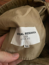 Load image into Gallery viewer, 1998 General Research Thick Khaki Corduroy Parasite Pants with Orange Knee Pads - Size M