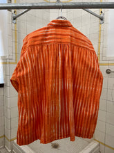 Load image into Gallery viewer, ss1996 Issey Miyake Men Orange Dyed Shirt - Size L