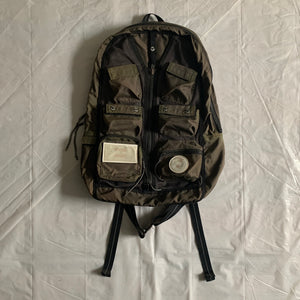 1980s Vintage Yoshida & Co Luggage label Cargo Backpack by Koichi Yamaguchi - Size OS