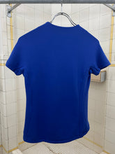 Load image into Gallery viewer, 2000s Mandarina Duck True Blue Contemporary Cut Tee with Bungee Cord Hem - Size XS