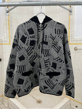 Load image into Gallery viewer, 1980s Marithe Francois Girbaud x Maillaparty Hooded Zip Up Sweater - Size M
