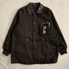 Load image into Gallery viewer, aw1990 CDGH Forest Black Cargo Chore Jacket - Size XL