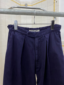 1980s Katharine Hamnett Pleated Tapered Trousers - Size M