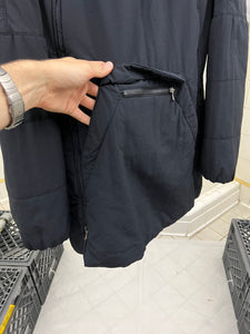 1990s Armani Double-Zip Padded Anorak Style Jacket - Size M