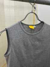 Load image into Gallery viewer, 2000s Mandarina Duck Grey Tank with Surgical Top Stitch Detail - Size XS