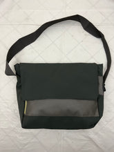 Load image into Gallery viewer, Late 1990s Mandarina Duck Slate Green Messenger Bag - Size OS