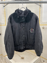 Load image into Gallery viewer, 1980s Armani Padded Cropped Hooded Bomber - Size M