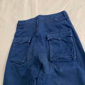 1980s Katharine Hamnett High Waist & Tapered Military Trousers - Size M