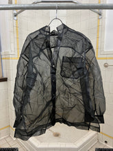 Load image into Gallery viewer, aw1993 Issey Miyake Sheer Polyester Crinkle Shirt - Size M