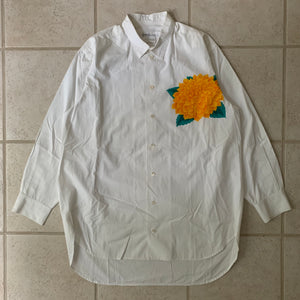 1980s Yohji Yamamoto Yuzen Dyed Flower Shirt - Size OS