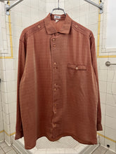 Load image into Gallery viewer, 1990s Marithe Francois Girbaud Iridescent Shirt with Dual Button Detailing - Size L
