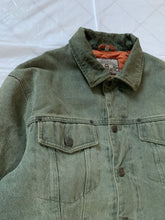 Load image into Gallery viewer, 1990s Armani Washed Cotton Gabardine Padded Trucker - Size L