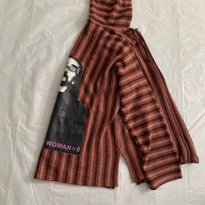 ss1998 Yohji Yamamoto Pajama Baja Zip Hoodie - Size XL