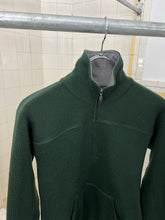 Load image into Gallery viewer, Late 1990s Mandarina Duck Reversible Green Knitted Pullover with Kangaroo Pocket - Size S