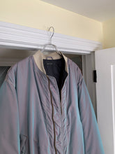 Load image into Gallery viewer, 1990s Armani Iridescent Oversized Bomber Jacket - Size OS