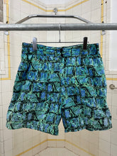 Load image into Gallery viewer, 1990s Katharine Hamnett Blue Hawaiian Print Shorts - Size M