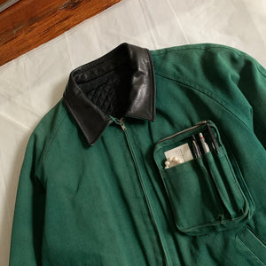 aw1990 CDGH Forest Green Cargo Bomber Jacket - Size L