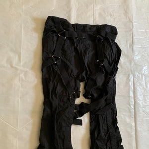 ss2003 Junya Watanabe Black Bondage Pants - Size S