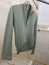 Load image into Gallery viewer, 2000s Mandarina Duck Soft Mint 1/4 Zip Pullover with Bungee Pull Cord Hem - Size S