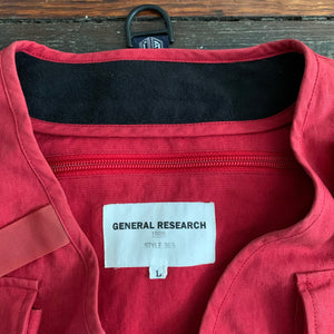1998 General Research 74 Pocket Red Hunting Jacket - Size L