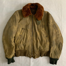 Load image into Gallery viewer, 1940s Vintage WW2 Distressed B-15 Flight Jacket - Size S