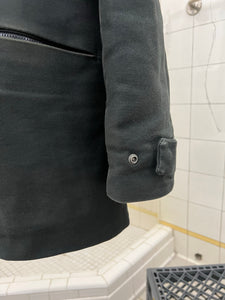 2000s Mandarina Duck Hooded Dual Zip Parka with Shoulder & Pocket Slits - Size M
