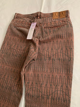 Load image into Gallery viewer, 2010s Cav Empt Faded Burnt Orange Overdyed Pants with Soundwave Graphic - Size M