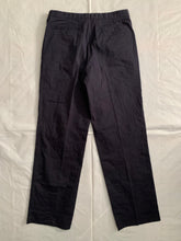 Load image into Gallery viewer, 2000s Samsonite Active Wear Black Workpants with Buckle Belt by Neil Barrett - Size L