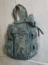 Load image into Gallery viewer, ss2005 Junya Watanabe Denim Cargo Tote Bag -  Size OS