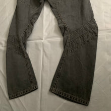 Load image into Gallery viewer, 2004 Junya Watanabe Faded Grey Articulated Knee Denim - Size L