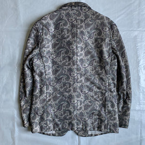 1997 CDGH+ Polyester Mesh Paisley Jacket - Size S